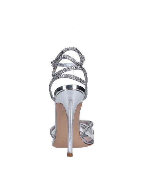 Décolleté slingback in pelle e plexi GIANVITO ROSSI | ATLANTIS PLEXITRASPARENTE